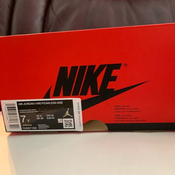 air jordan 1 size 7y